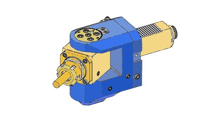 VDI50 DIN5480 UNIVERSAL ADJUSTABLE DRILLING MILLING HEAD ER25